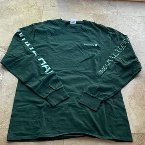 Remedy Dark Green Long Sleeve Men's Tee